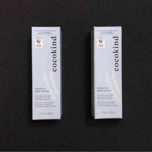 2X COCOKIND Vitamin C Glow Serum — Full Size (1.0 fl oz each) NWT